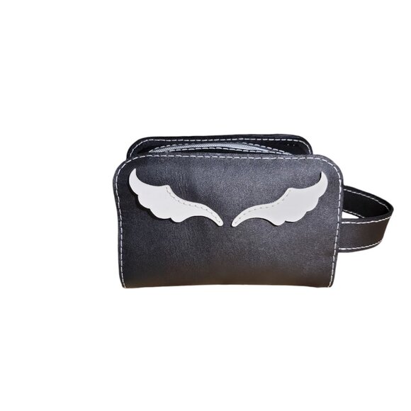 Handcrafted Women's Genuine Leather Cosmetics Bag - Picture 1 of 4